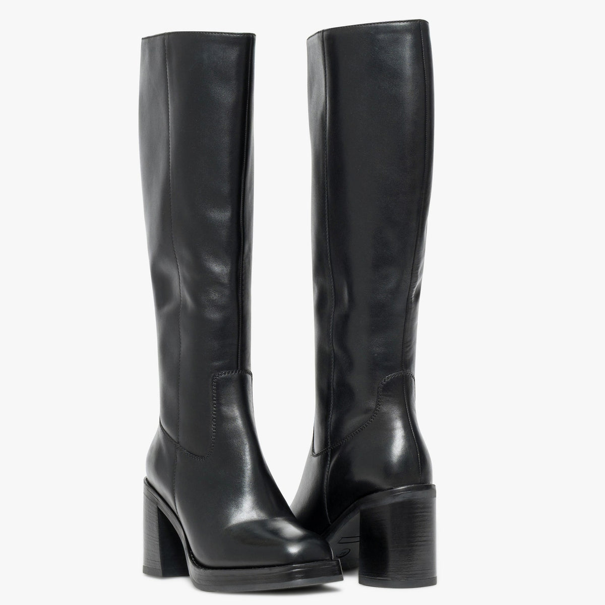 Bocage Botte À Talon en cuir FLAVIE-L