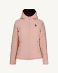 JOTT -Doudoune réversible Rose pale/Aubergine Vienne