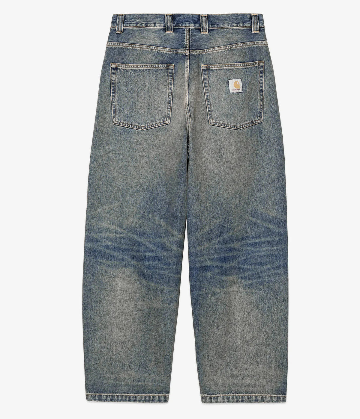 Carhartt Brandon Pant - Blue Worn Used Wash/FW25