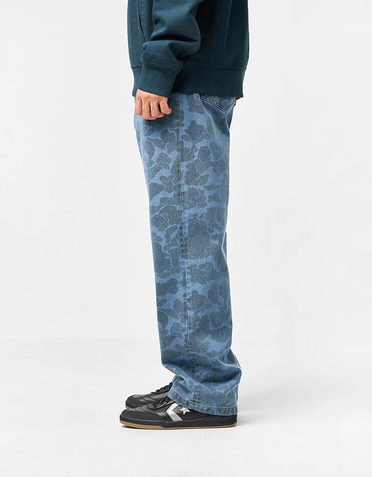 Carhartt Landon Duck Pant - Camo Blue/FW25