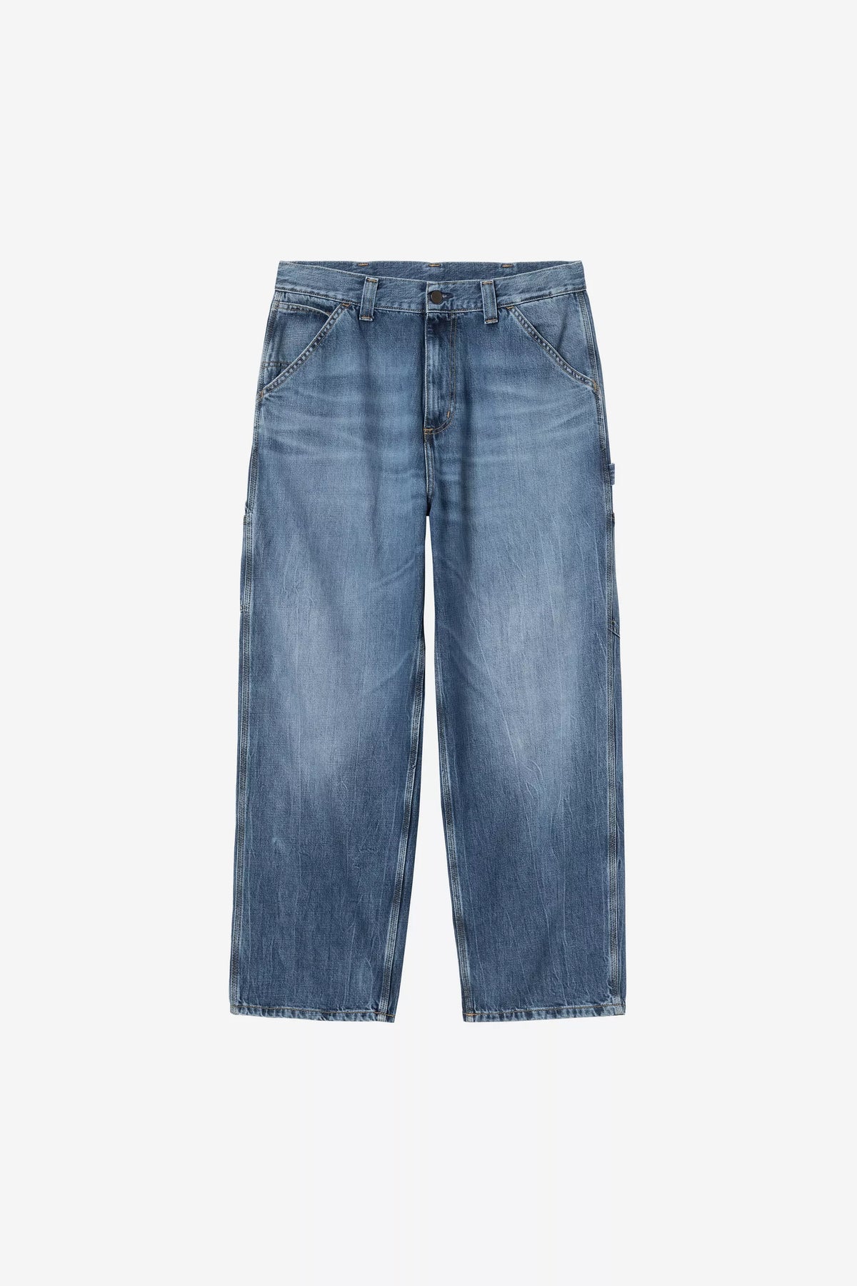 Carhartt OG Single Knee Pant - Blue Dark Used Washed/SS25