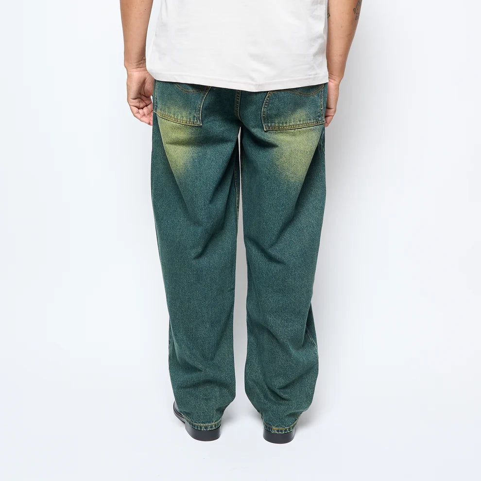 Dime Baggy Denim Pant - Sandbasted Pine/FA25