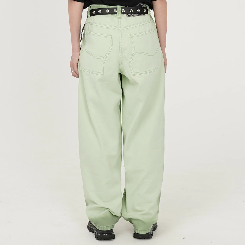 Dime Classic Baggy Denim Pant - Matcha