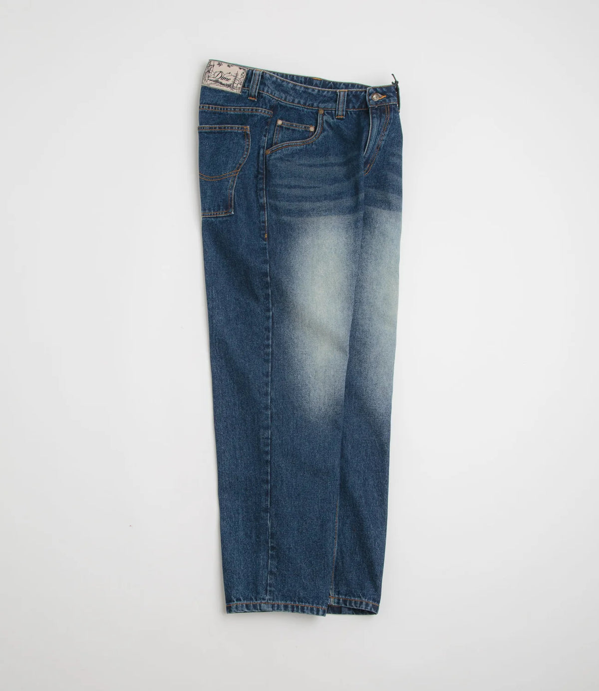 Dime Classic Relaxed Denim Pant - Faded Indigo