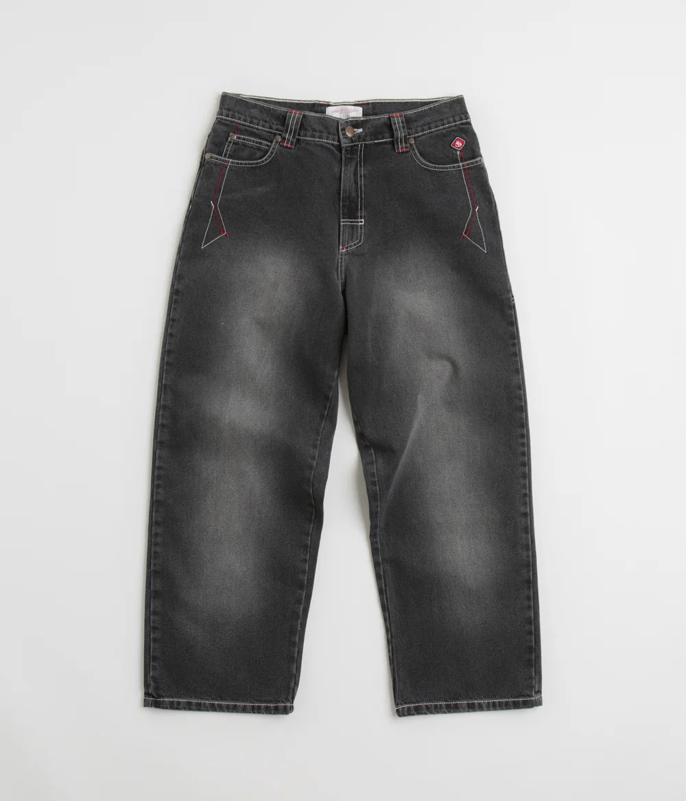 Yardsale Culture Slub Phantasy Jeans Pant - Washed Black