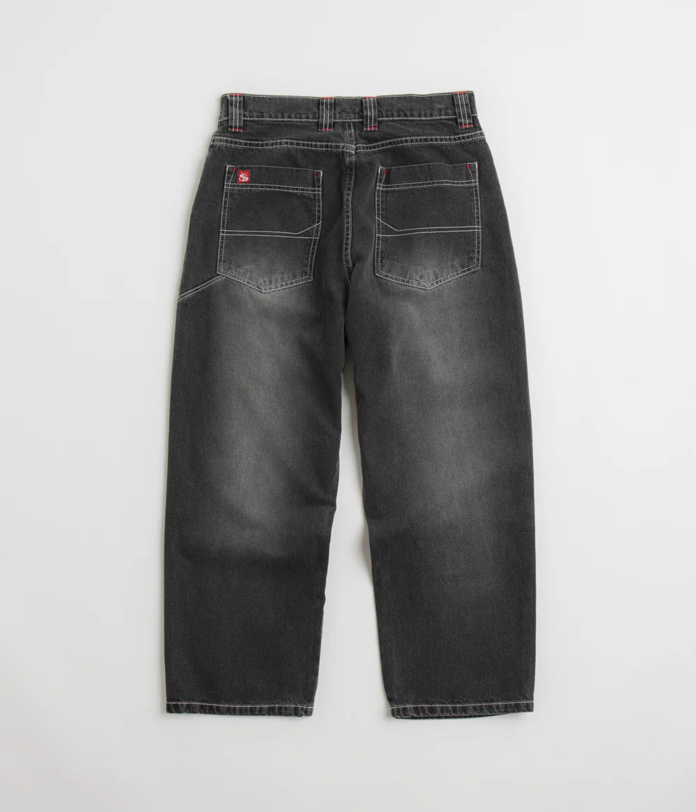 Yardsale Culture Slub Phantasy Jeans Pant - Washed Black