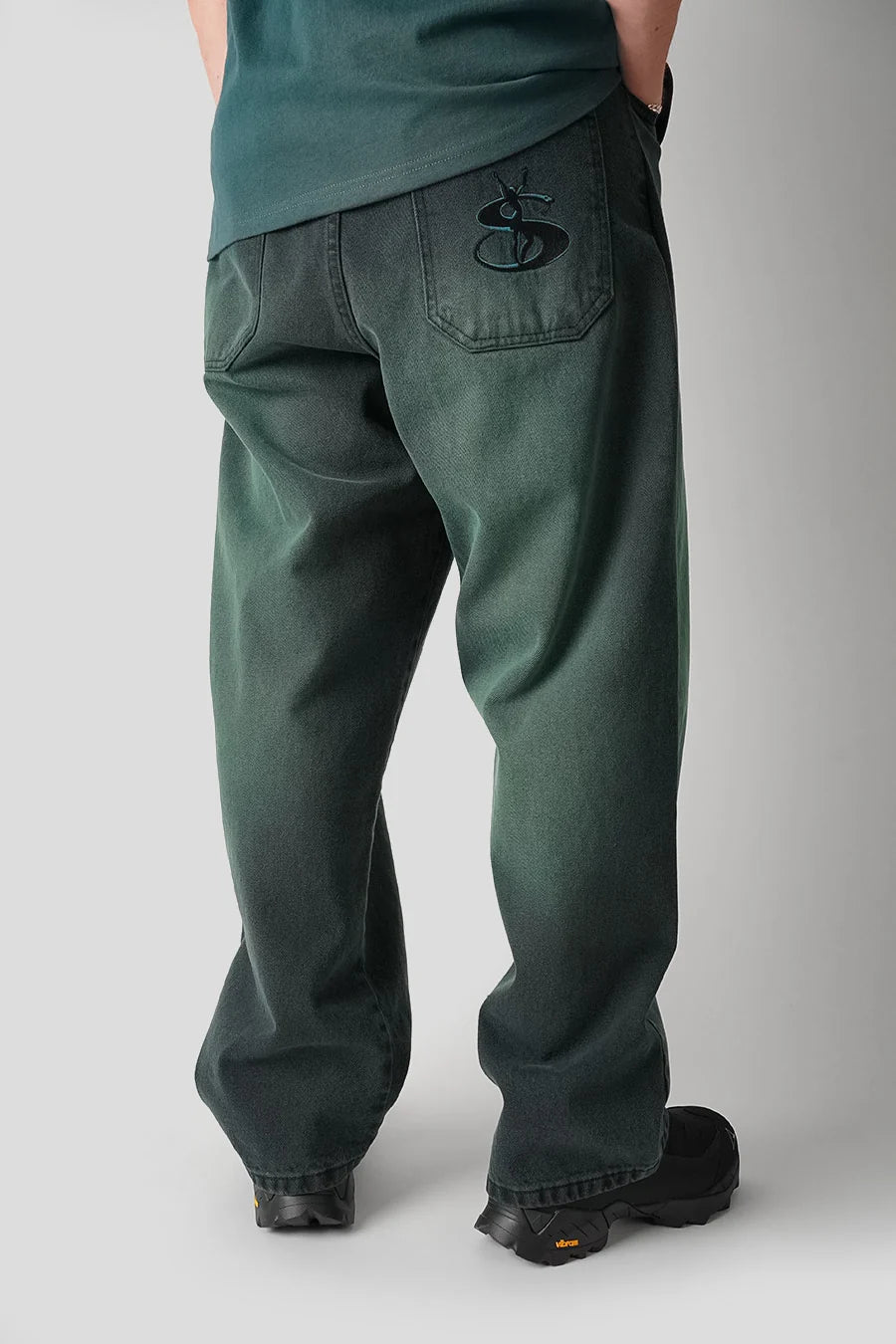 Yardsale Faded Slub Phantasy Jeans Pant - Green