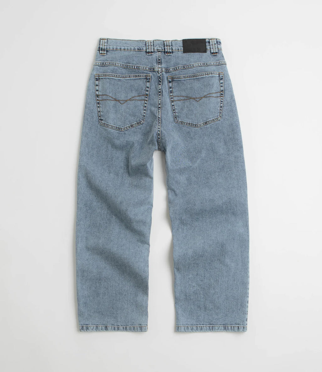 Yardsale Ivory Slub Pant - Light Denim