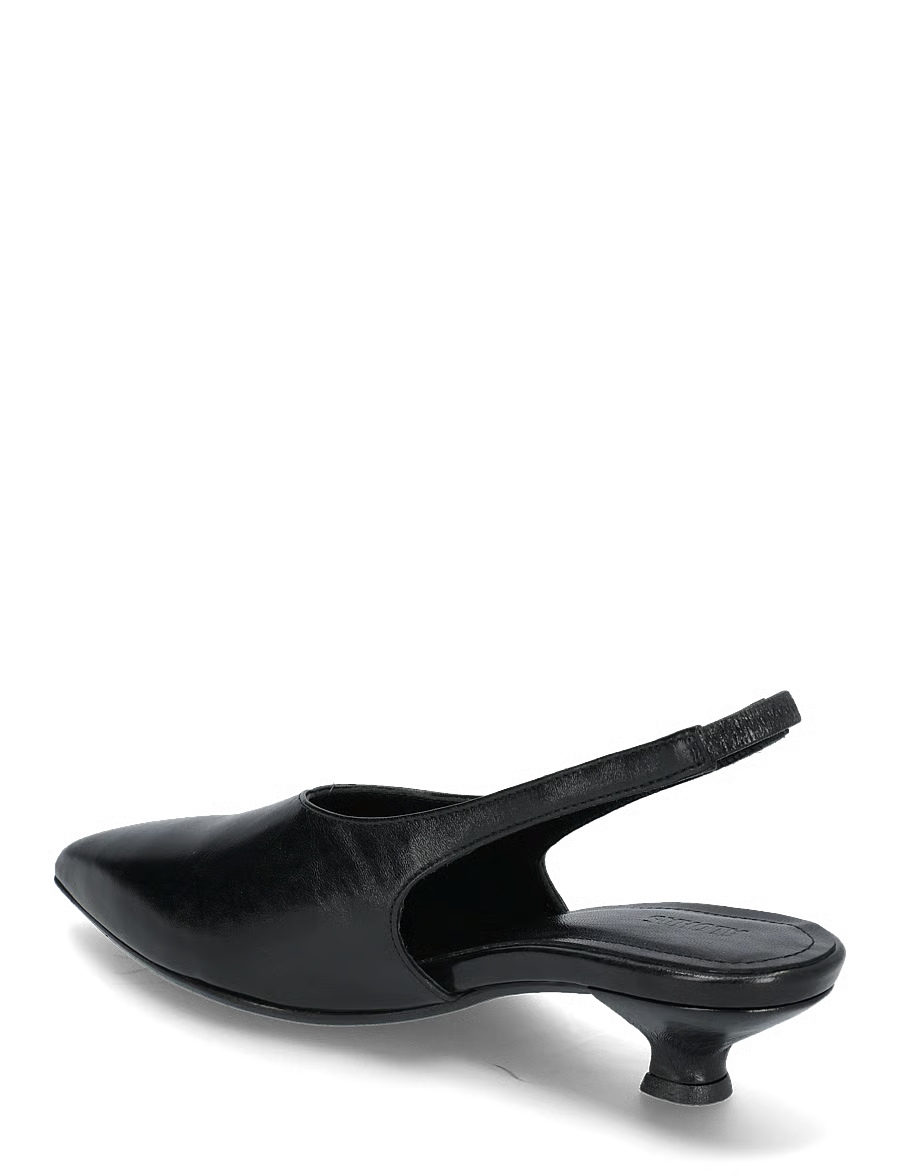 ALOHAS - Mules en Cuir Eros Black