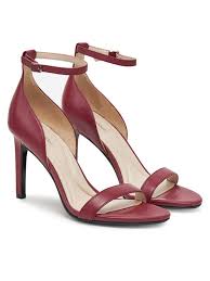 CALVIN KLEIN - Sandales à talon Burnt Russet